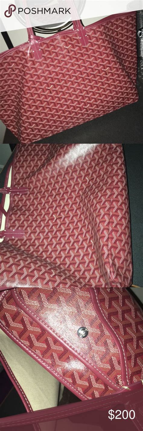 red goyard bad|red goyards for sale.